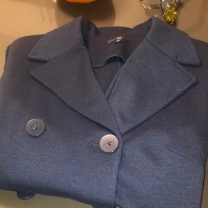 Double breast pea coat jacket
